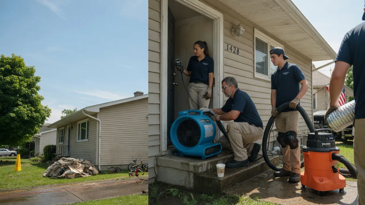 Water Damage Restoration in Piqua, OH near me
